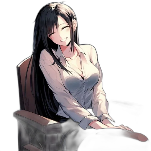 dress, staff, furniture, face transparent PNG cut-out
