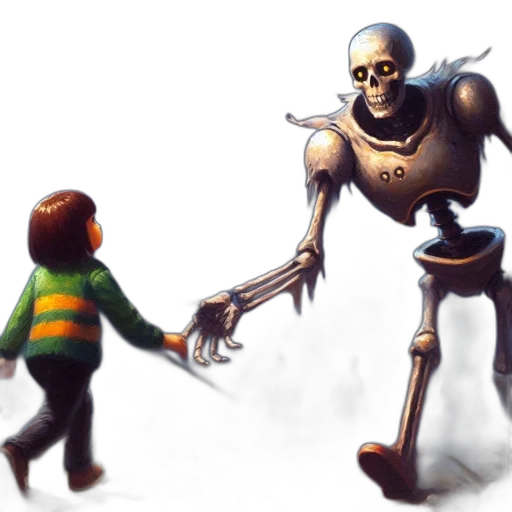 robot, weapon, concept art, pixel art transparent PNG cut-out