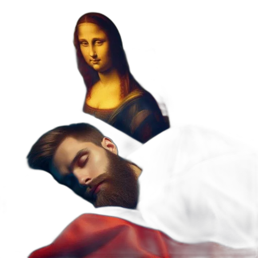 face, pixel art, concept art, photorealistic transparent PNG cut-out