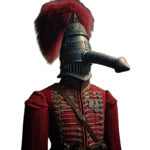 staff, sword, hat, mask transparent PNG cut-out