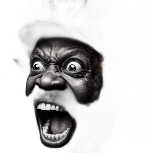 face, creature, hat, mask transparent PNG cut-out