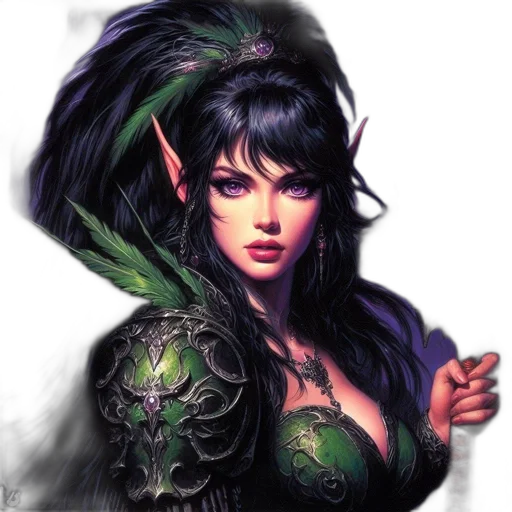 dragon, face, dress, jewelry transparent PNG cut-out