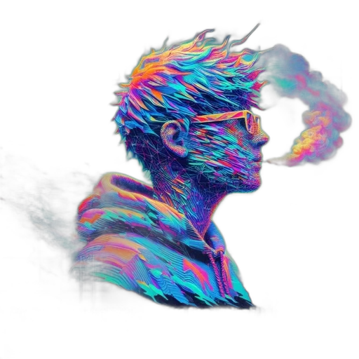 mask, face, jacket, dragon transparent PNG cut-out