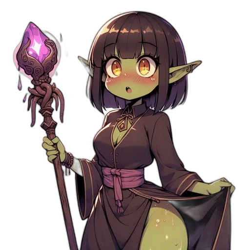 staff, creature, weapon, sword transparent PNG cut-out