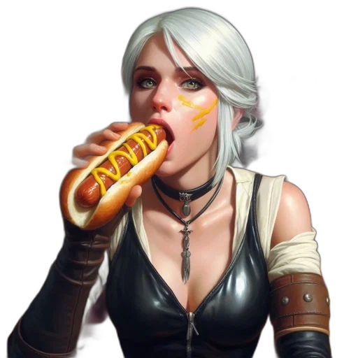 food, weapon, face, concept art transparent PNG cut-out