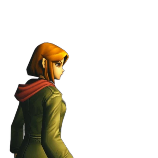 jacket, staff, mask, weapon transparent PNG cut-out