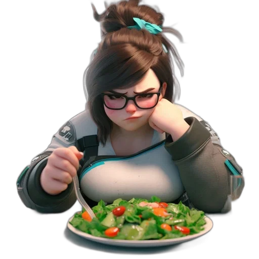 food, jacket, concept art, 3d render transparent PNG cut-out
