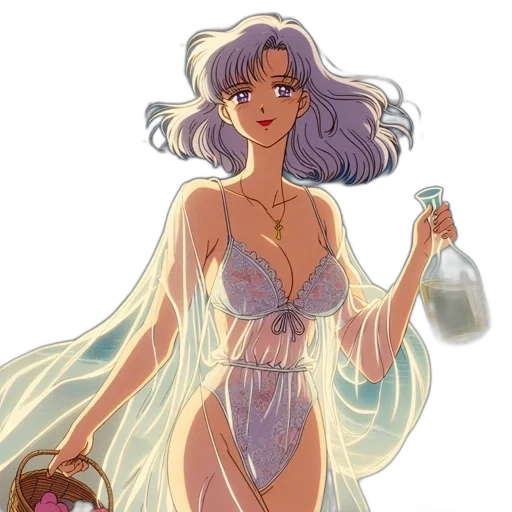 dress, vaporwave, concept art, fantasy art transparent PNG cut-out