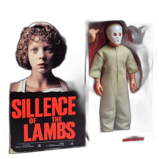 promotional, box, silence, lambs transparent PNG cut-out
