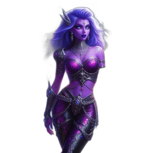 dress, fantasy art, concept art, comic book art transparent PNG cut-out