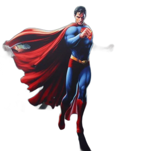 comic book art, concept art, 3d render, photorealistic transparent PNG cut-out