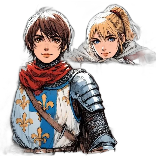 sword, weapon, crown, face transparent PNG cut-out