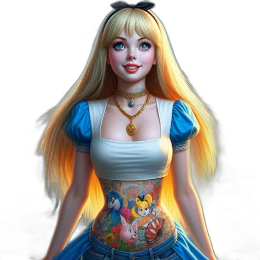 dress, robot, face, jewelry transparent PNG cut-out