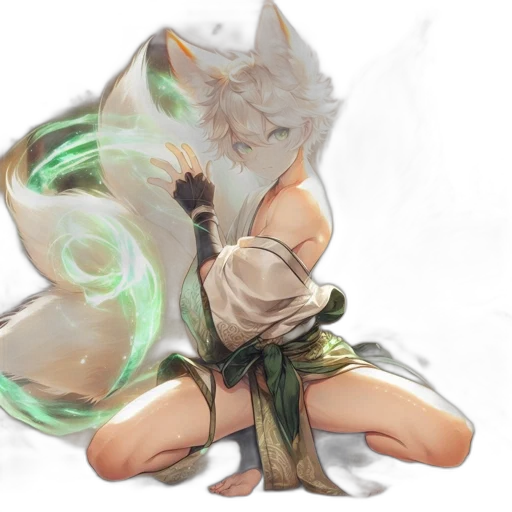 mask, dragon, staff, creature transparent PNG cut-out