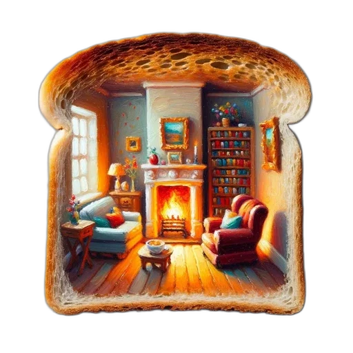 food, furniture, hat, jacket transparent PNG cut-out