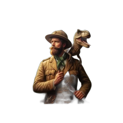 hat, staff, animal, creature transparent PNG cut-out