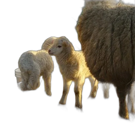 animal, 3d render, photorealistic, concept art transparent PNG cut-out