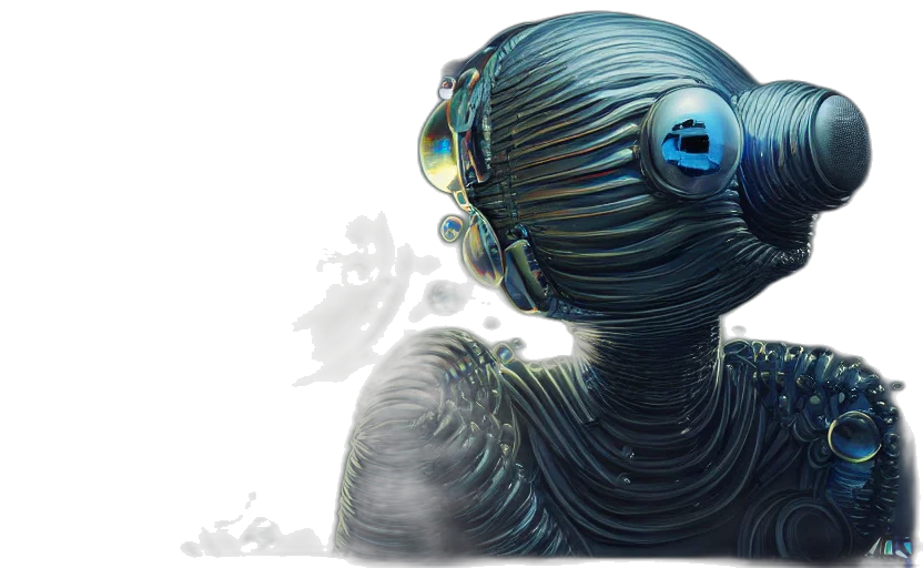 robot, mask, creature, face transparent PNG cut-out