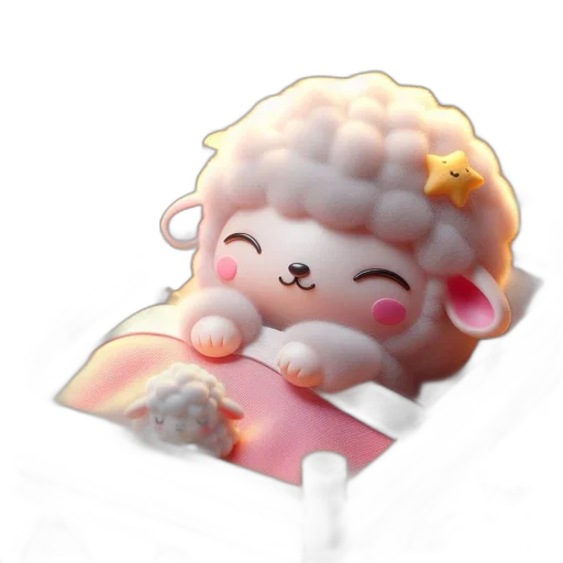 crown, creature, staff, 3d render transparent PNG cut-out