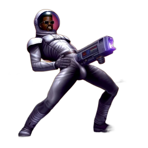 robot, weapon, staff, concept art transparent PNG cut-out