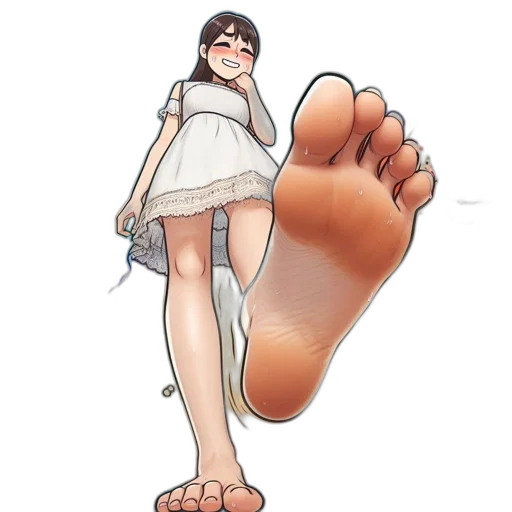 shoes, dress, creature, concept art transparent PNG cut-out