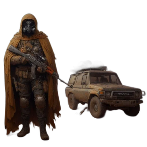 car, mask, robot, creature transparent PNG cut-out