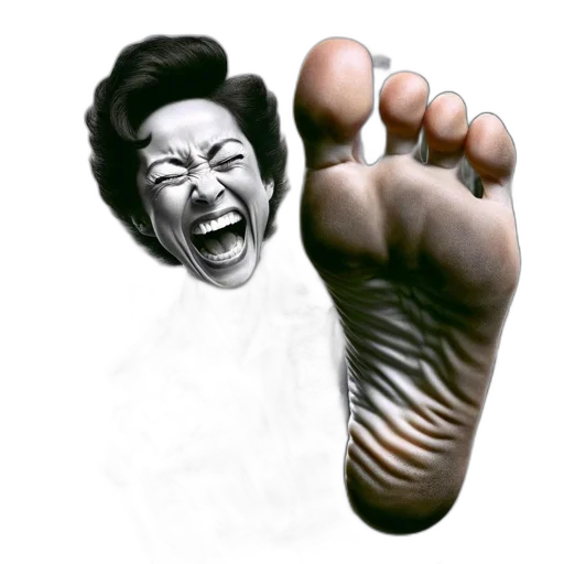 shoes, face, photorealistic, pencil sketch transparent PNG cut-out