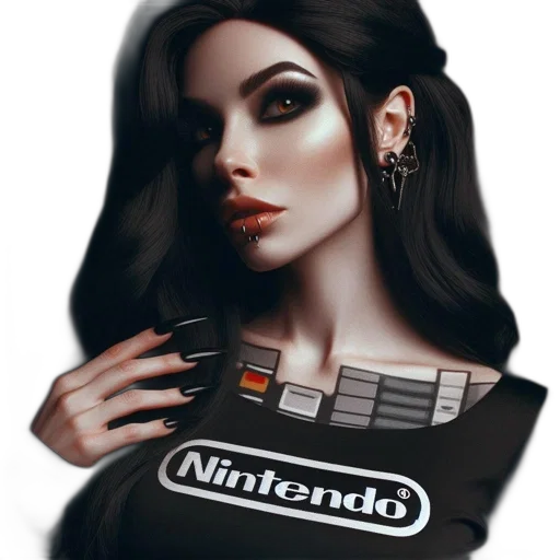 dress, robot, face, weapon transparent PNG cut-out