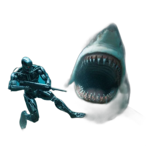 weapon, creature, animal, staff transparent PNG cut-out