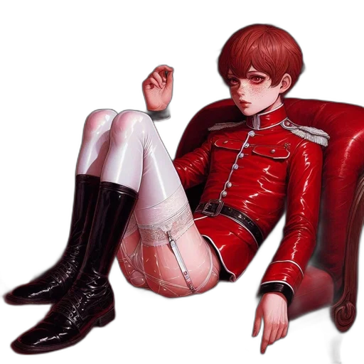 jacket, furniture, shoes, concept art transparent PNG cut-out