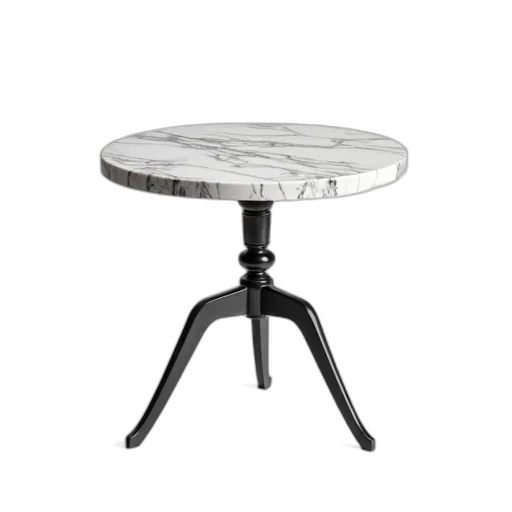 furniture, 3d render, monochrome, round transparent PNG cut-out