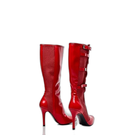 shoes, weapon, 3d render, photorealistic transparent PNG cut-out