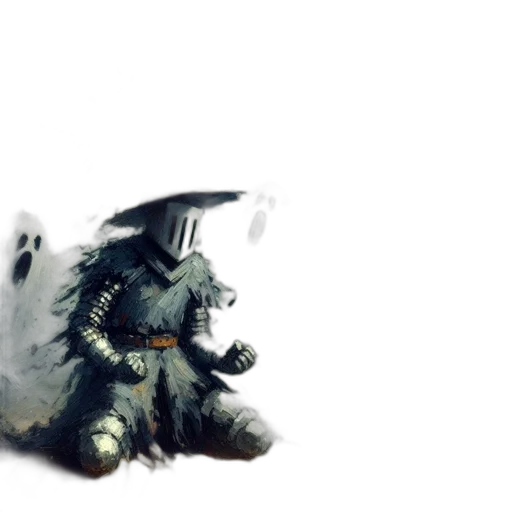 mask, dragon, creature, sword transparent PNG cut-out