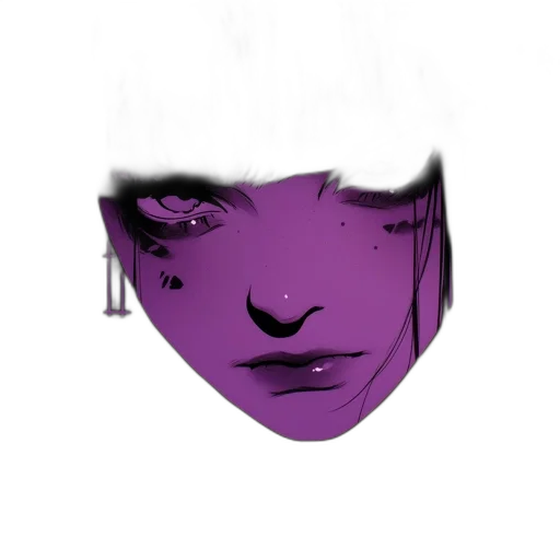face, mask, creature, robot transparent PNG cut-out