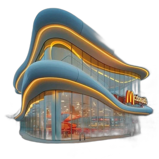 building, shoes, 3d render, concept art transparent PNG cut-out