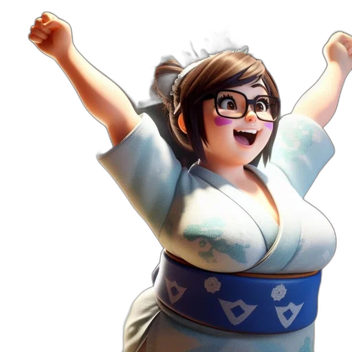 staff, dress, concept art, 3d render transparent PNG cut-out
