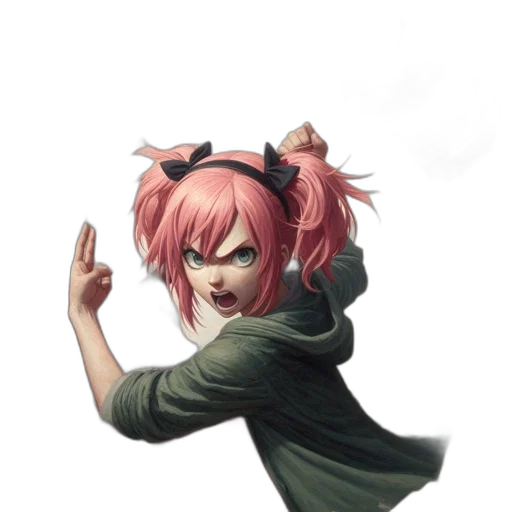 weapon, creature, mask, staff transparent PNG cut-out