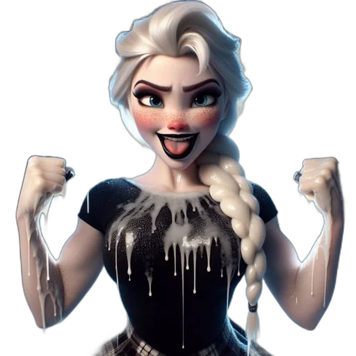 comic book art, concept art, cartoon, 3d render transparent PNG cut-out