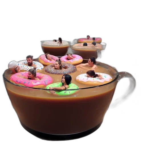 food, 3d render, interactive, art transparent PNG cut-out