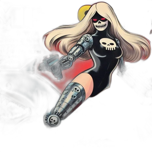 concept art, comic book art, cartoon, fantasy art transparent PNG cut-out