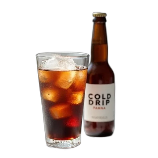 bottle, food, 3d render, glass transparent PNG cut-out