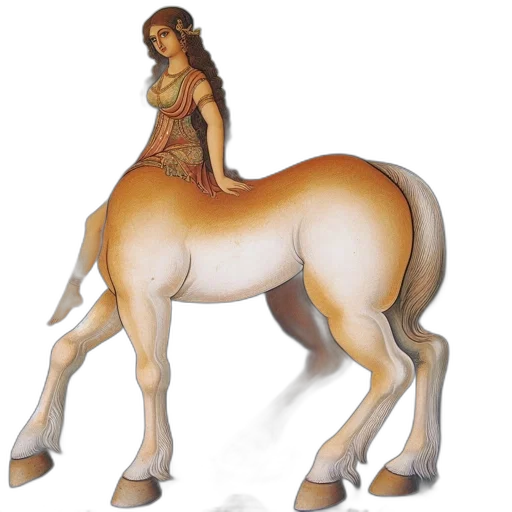 animal, fantasy art, concept art, 3d render transparent PNG cut-out