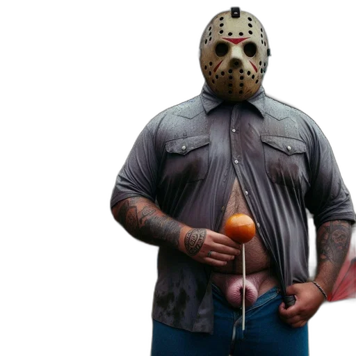 mask, creature, concept art, individual transparent PNG cut-out