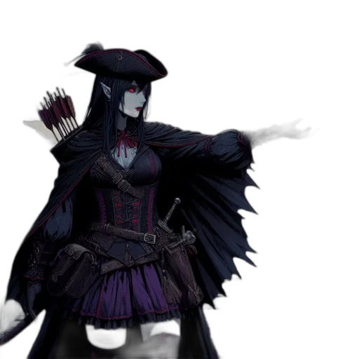 hat, staff, mask, concept art transparent PNG cut-out
