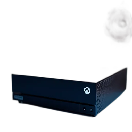 3d render, concept art, black, xbox transparent PNG cut-out
