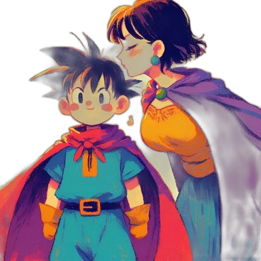 concept art, watercolor, comic book art, anime transparent PNG cut-out