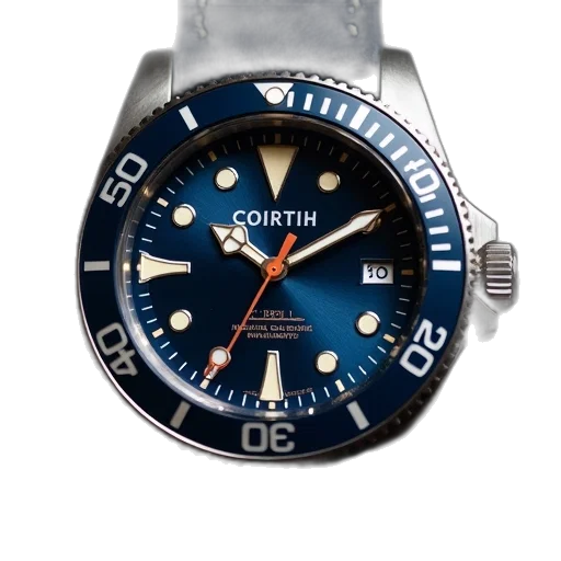 navy, dial, companion, watch transparent PNG cut-out