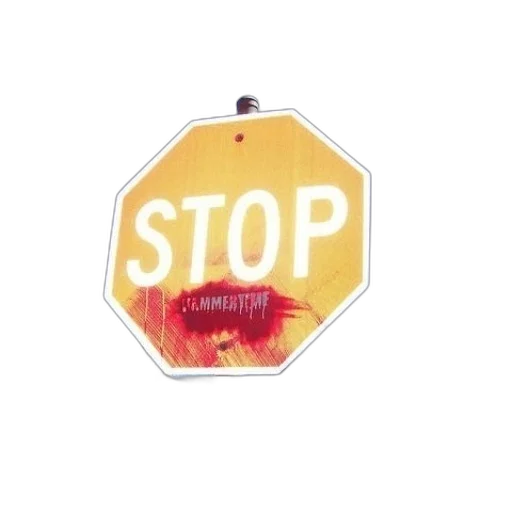 jewelry, stop, sign, graffiti transparent PNG cut-out
