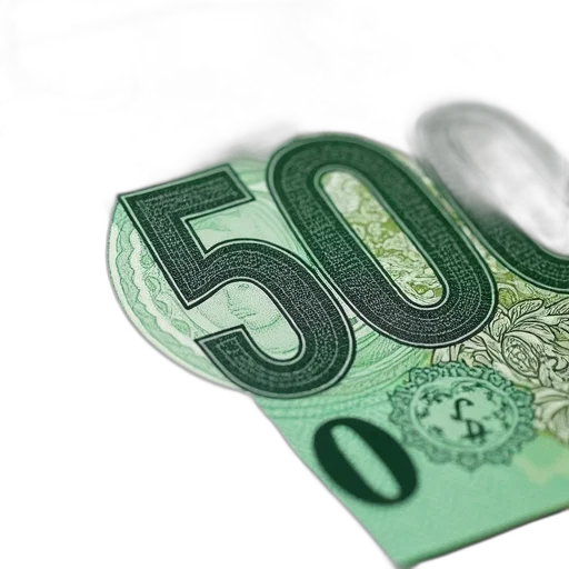 3d render, close-up, view, green transparent PNG cut-out