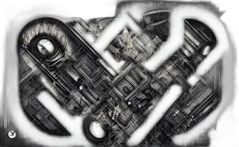 car, robot, building, mask transparent PNG cut-out